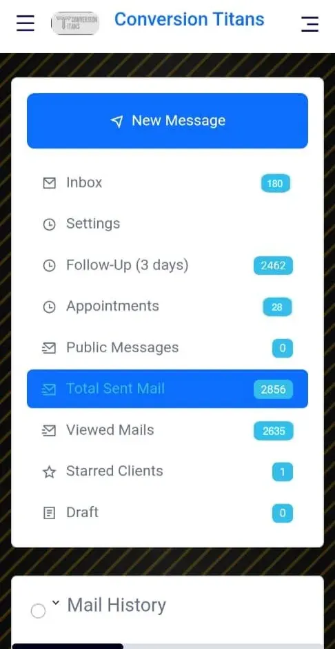 Casimiro's Conversion Titans Dashboard